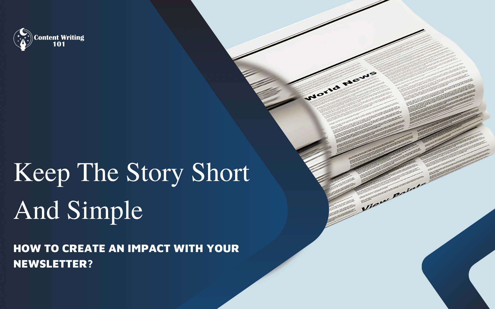 Keep The Story Short And Simple