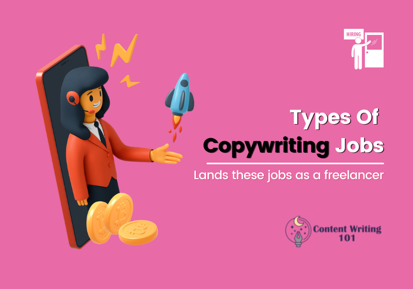 Types of copywriting jobs